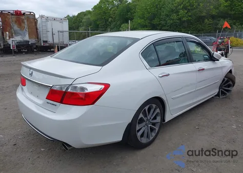 2013 Honda Accord Sport z USA, uszkodzony, nr VIN 1HGCR2F51DA244940